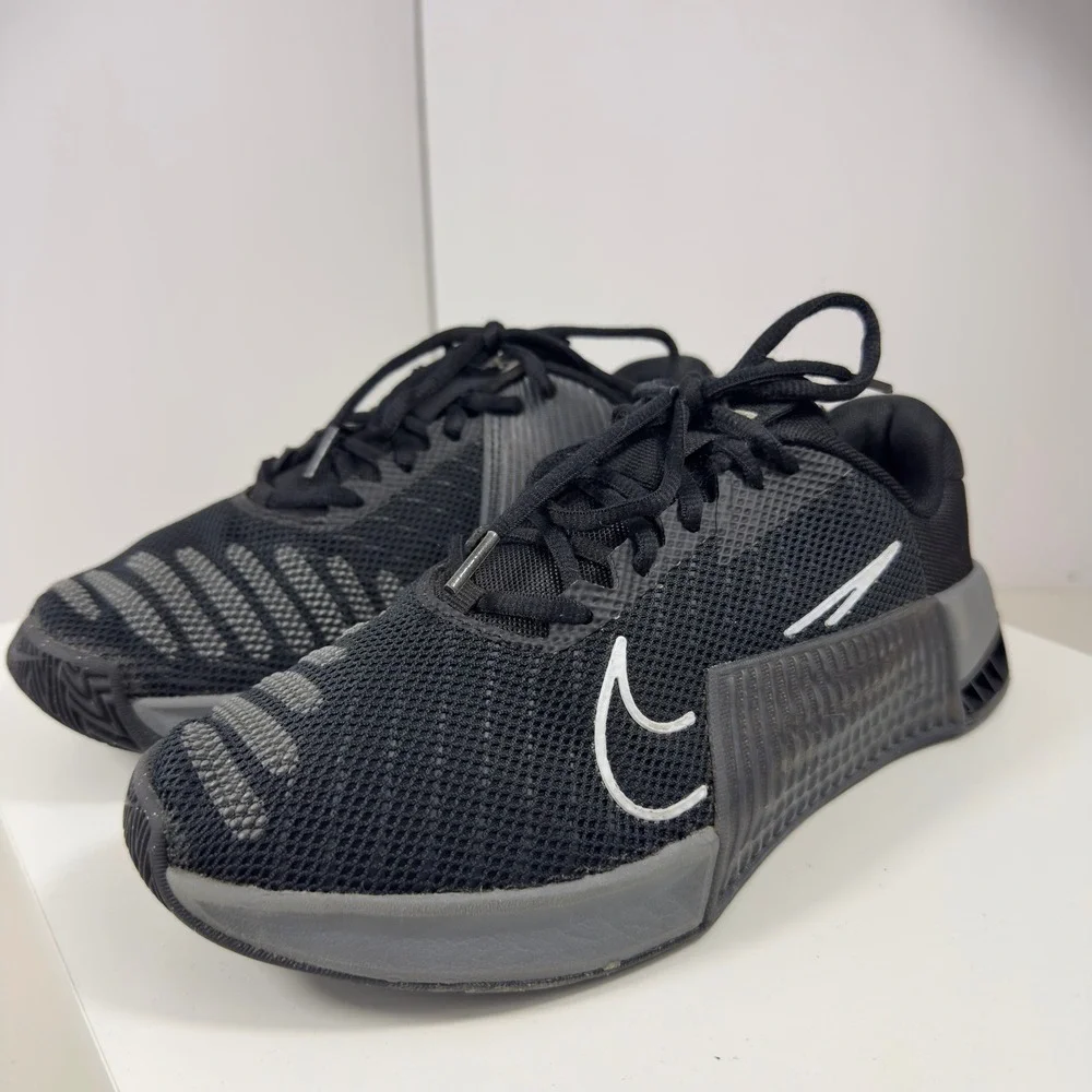 Nike Metcon 9 Black Anthracite Men's Size 9.5 Cross Training Shoes DZ2537-001
